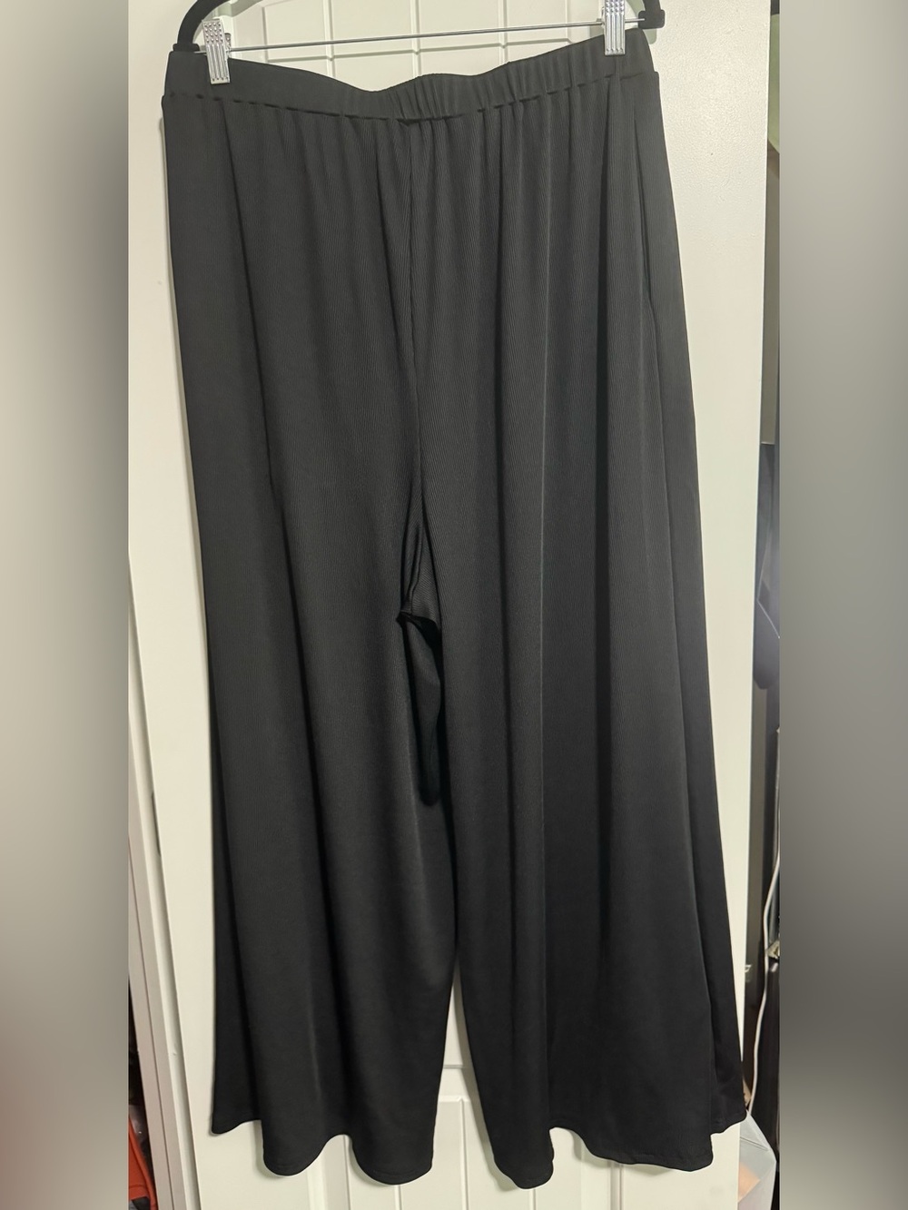 Cider Black Pleated Wide-Leg Pants Sz 1x NWT - Picture 2 of 3